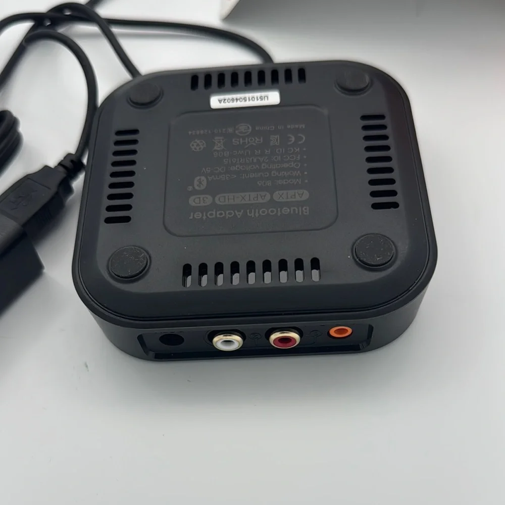 Black Bluetooth Audio Receiver